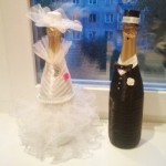 шампанское жених и невеста