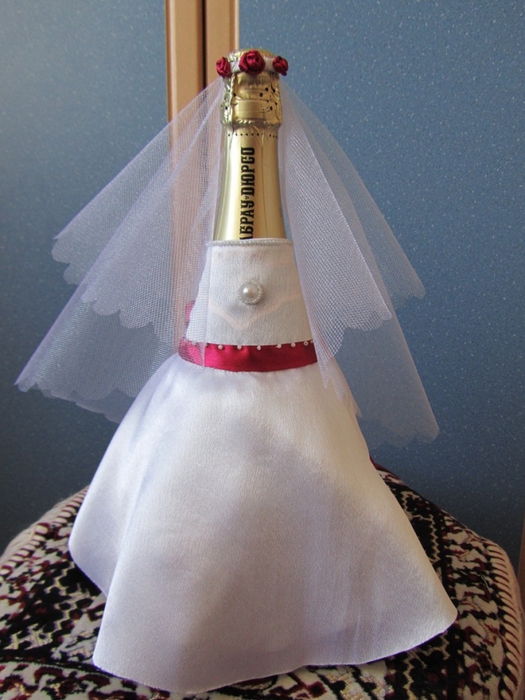 шампанское невеста