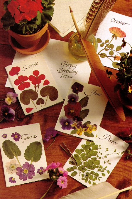 открытка с цветами
