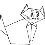 котенок оригами