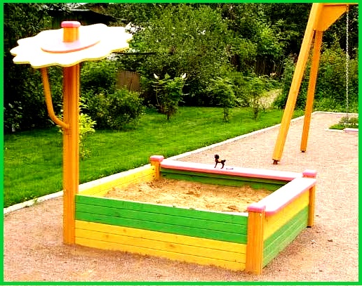 песочница для детской площадки
